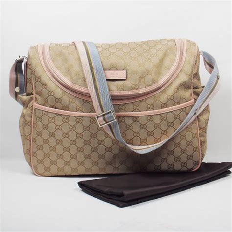 banana gucci diaper bag|pre owned gucci diaper bag.